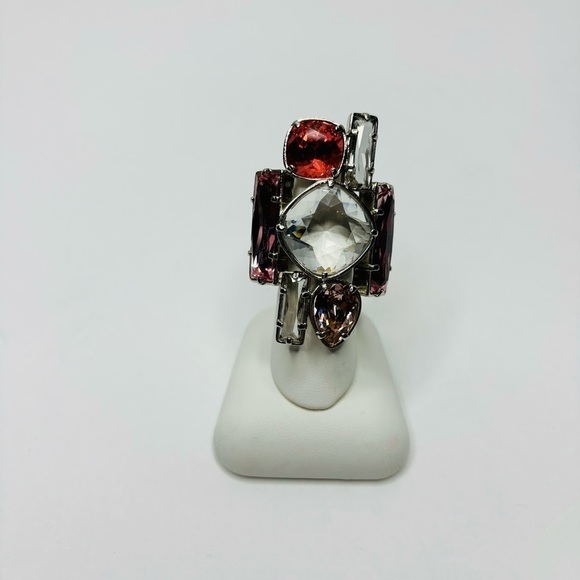 SWAROVSKI Nile Cocktail Ring Size 6 - Picture 2 of 9